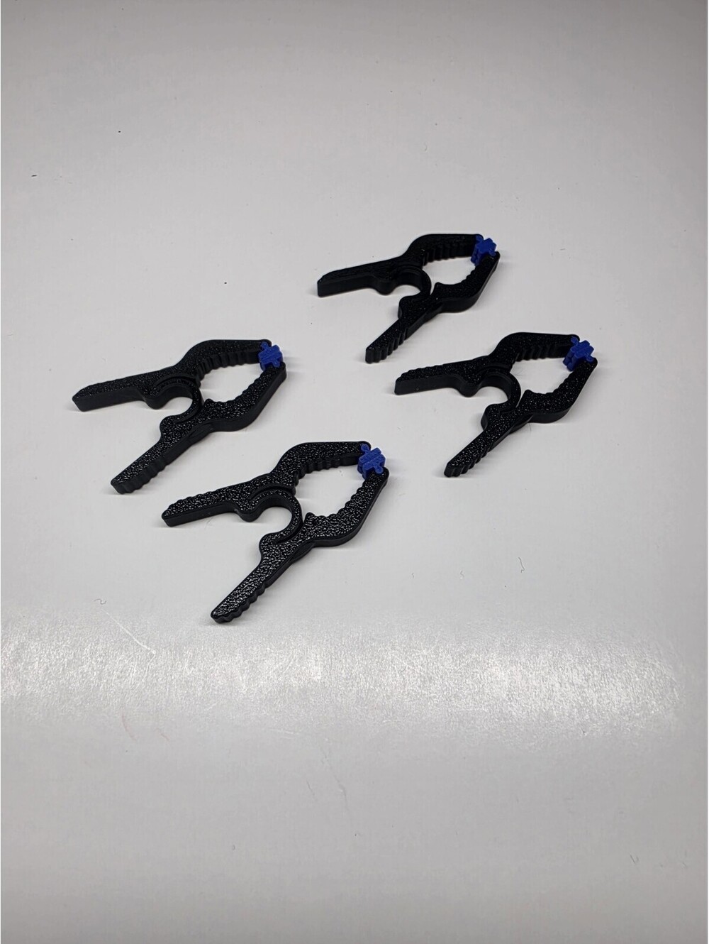 Set Of 4 3d Printed Spring Clamps 4 PC  2.5" Plastic New Set. Made In USA 🇺🇸